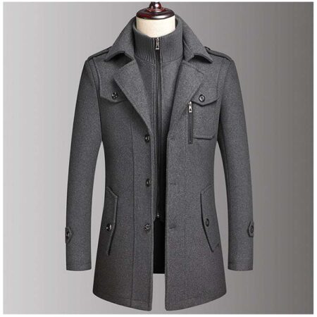 Arctix Casual Double-Neck Winter Casual Fleece Coat. MWJ-408