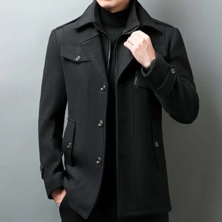 Arctix Casual Double-Neck Winter Casual Fleece Coat. MWJ-408 V2