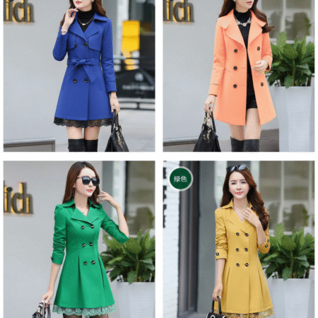 Bundle Of 4 Winter Trench Coat Deal-04
